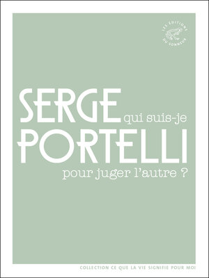 cover image of Qui suis-je pour juger l'autre ?